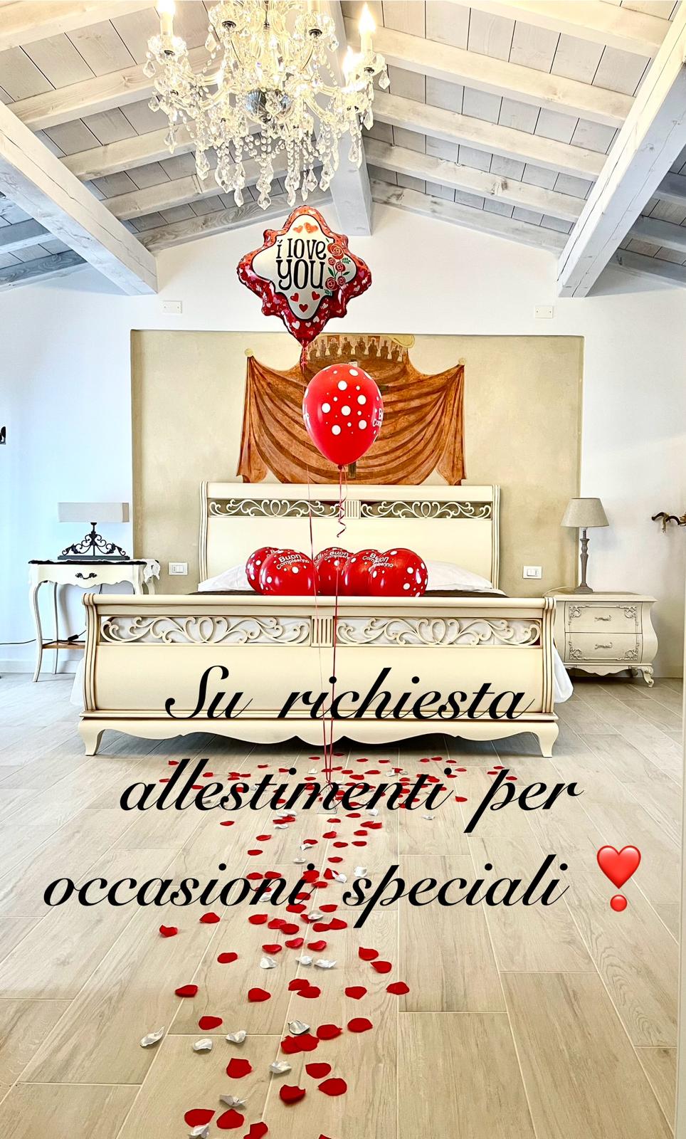 Allestimenti su richiesta a Dimora di Charme