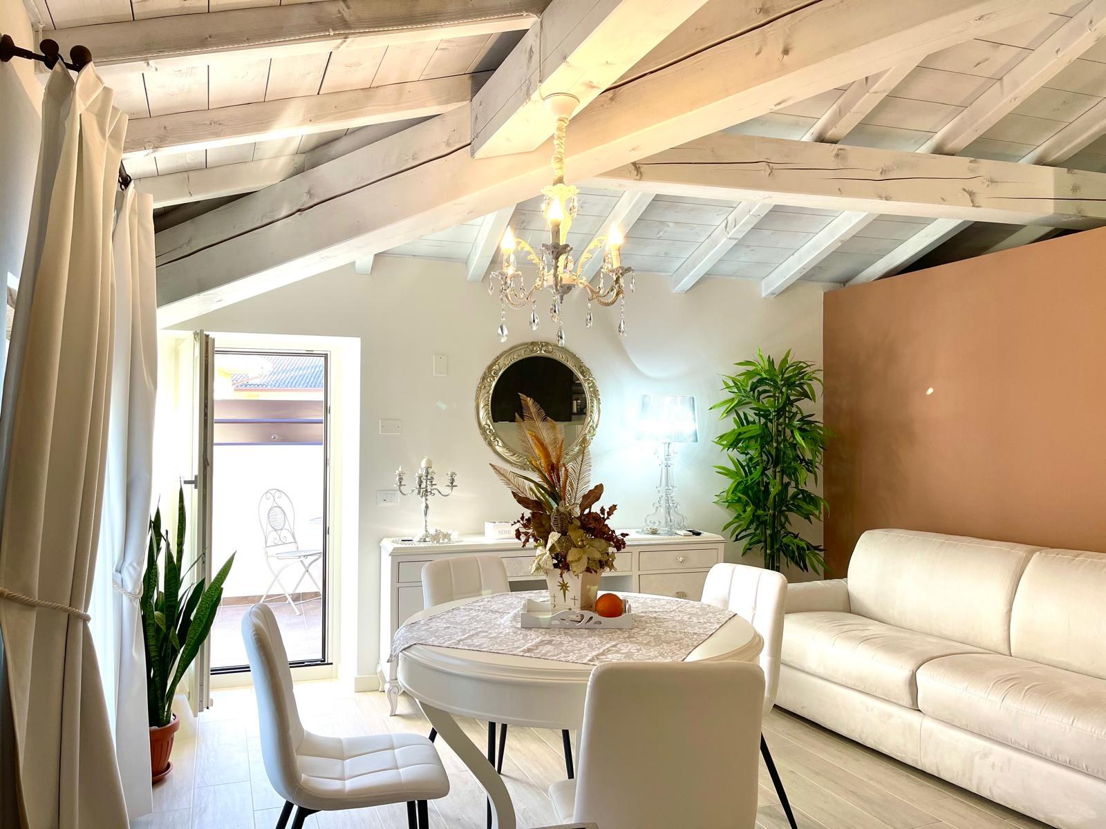 Living contemporaneo a Dimora di Charme